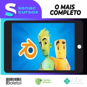 Crie seu Personagem 3D Completo no Blender - Guilherme Gusmão de Freitas