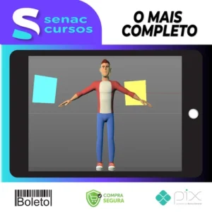 Curso de Cinema 4D (Criando Personagem) - Héber Simeone