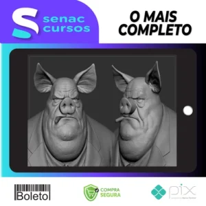 LookDev de Personagem 3D - Yan Blanco