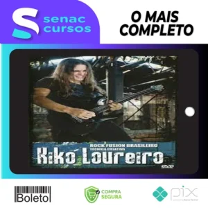 Rock Fusion Brasileiro Tecnica Criativa (Guitarra) - Kiko Loureiro
