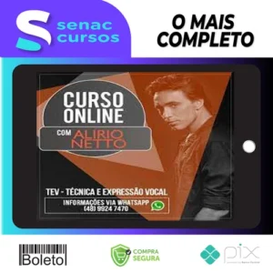 TEV 2: Técnica e Expressão Vocal 2 - Alírio Netto