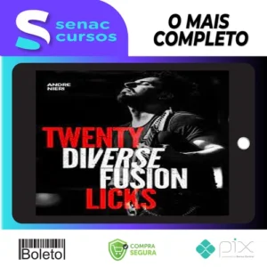 Twenty Diverse Fusion Licks - Andre Niere - JTC