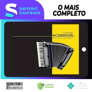 Curso de Acordeon Intermediário: Vol. 1 - Paulinho Marques