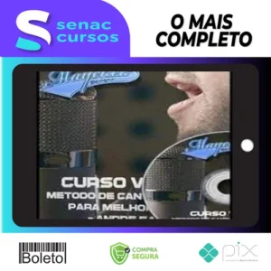 Curso Vocal: Método de Canto Completo para Melhorar a Voz - André Fantom