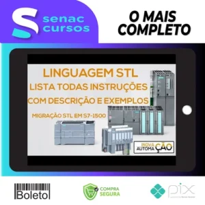 Aprenda Linguagem Stl do Clp da Siemens - Wagner Sombra