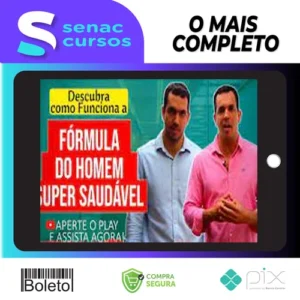 Curso Fórmula do Homem Super Saudável - Drs Vitor Azzini e Gabriel Azzini