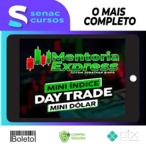Mini Índice e Mini Dólar: Mentoria Express - Jonathan Bispo