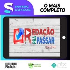 Curso de Redação em 40 minutos (Português pra Passar) - Lincoln Moura