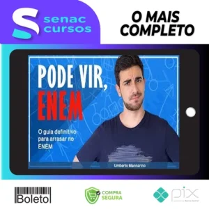 Pode Vir, Enem: O Guia Definitivo para Arrasar no ENEM - Umberto Mannarino