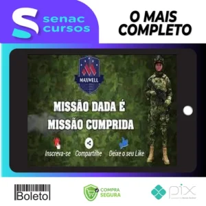 Pré Militar de Português e Inglês - Maxwell