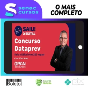 DATAPREV: Analista de Tecnologia da Informação, Segurança da Informação e Proteção de Dados (Pós-Edital) - Gran Cursos Online