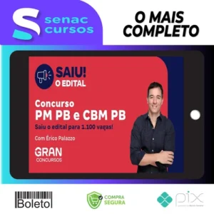 PM PB: Soldado PM, Combatente (QPC) (Pós-Edital) - Gran Cursos Online
