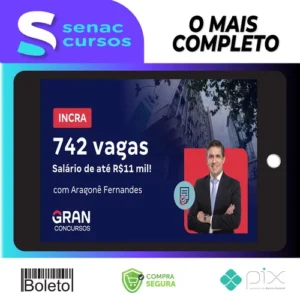 INCRA, Conhecimentos Básicos: Cargos de Analista, Administrativo, Reforma e Desenvolvimento Agrário e Engenheiro Agrônomo - Gran Cursos Online