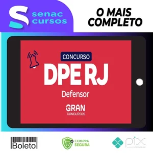 DPE RJ: Defensor Público Substituto (Pós, Edital) - Gran Cursos Online
