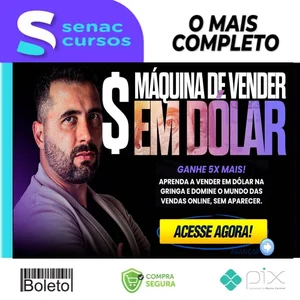 Máquina de Vender em Dólar - Caio Calderaro