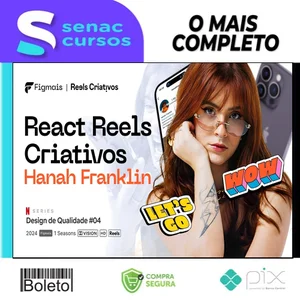 Reels Criativos - Hanah Franklin